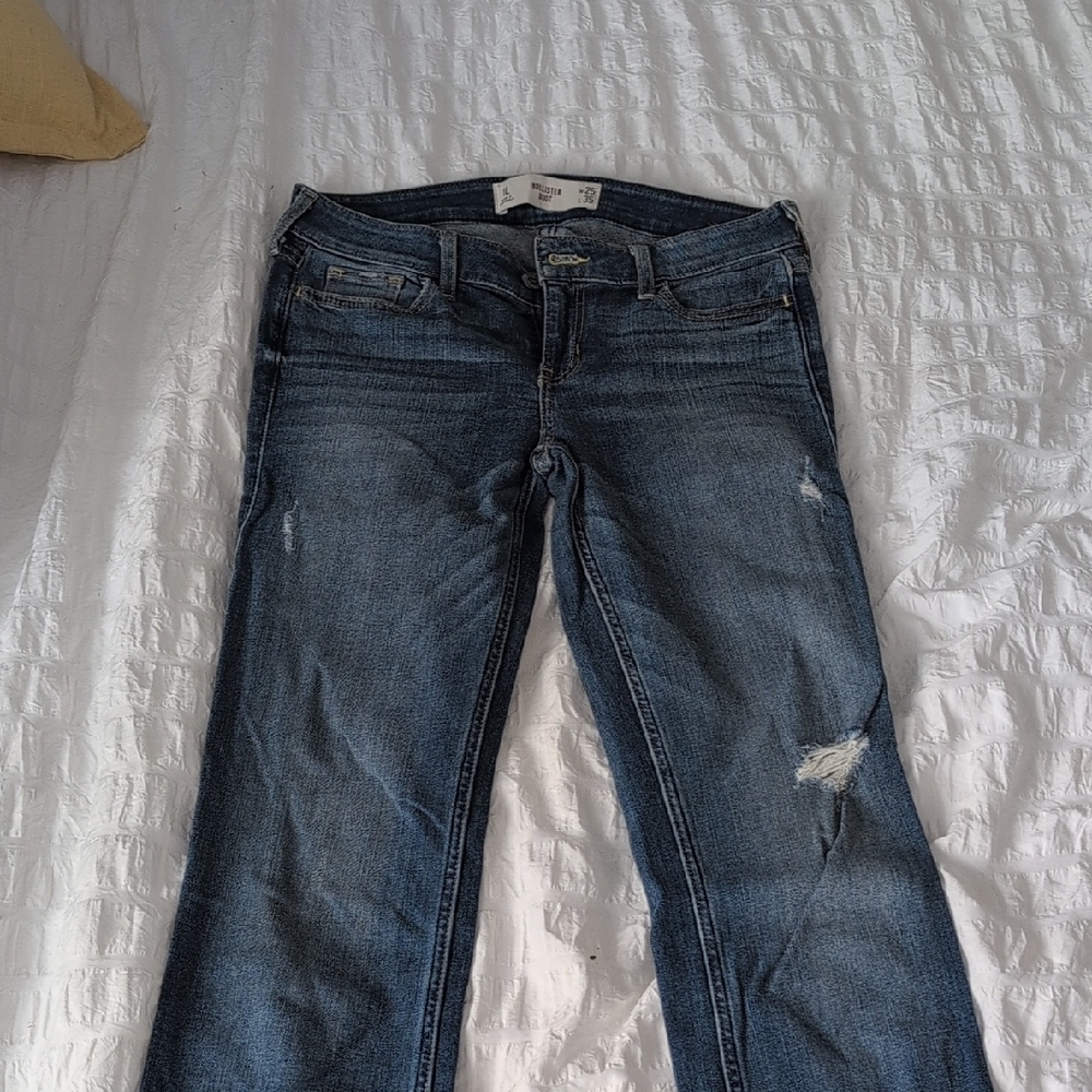 Hollister Blue Boot Cut Jeans